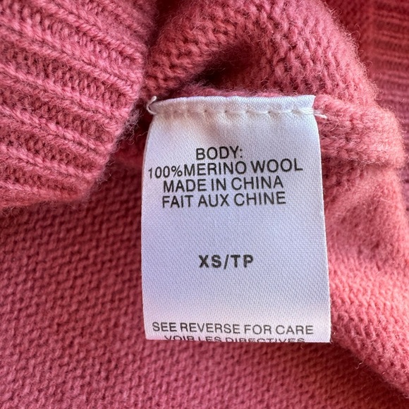 Cami NYC Jolene Merino Wool Polo Sweater  Size XS - Picture 3 of 6